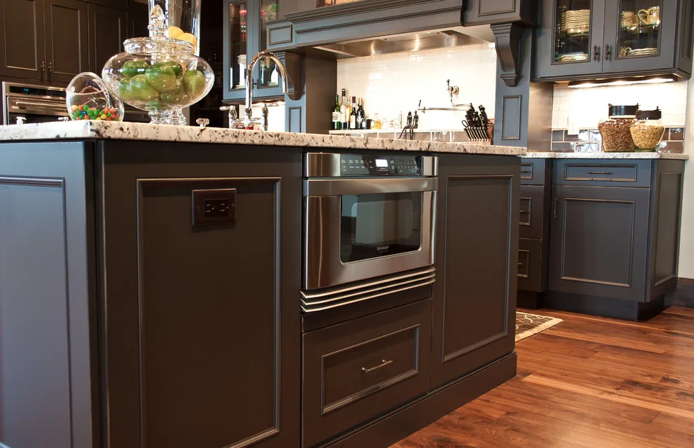 Refined Rustic Kitchen Design Featuring Double Apron Sinks by Dream House Dream Kitchens - Photo 12