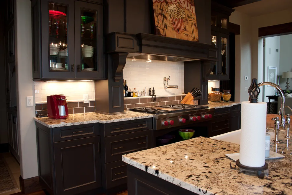 Refined Rustic Kitchen Design Featuring Double Apron Sinks by Dream House Dream Kitchens - Photo 31