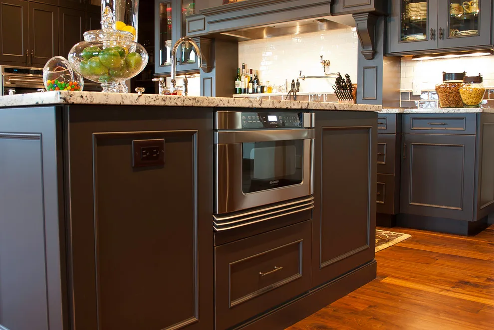 Refined Rustic Kitchen Design Featuring Double Apron Sinks by Dream House Dream Kitchens - Photo 29