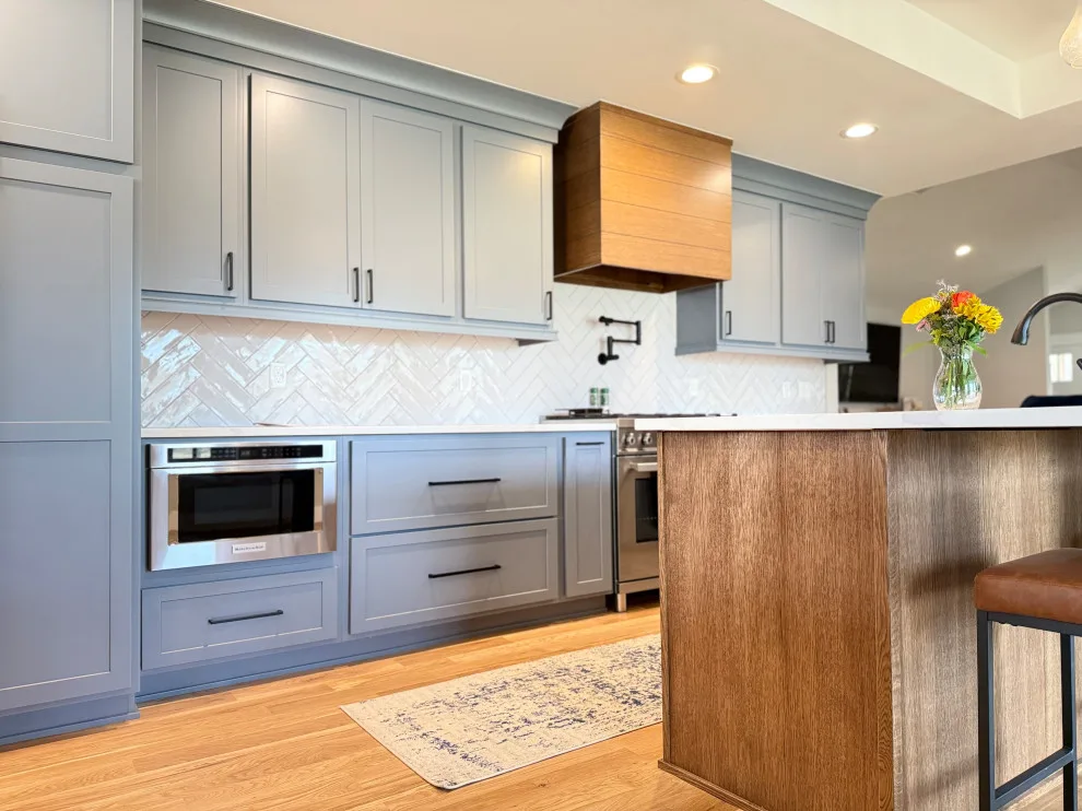 Serene Azure Contemporary Farmhouse by Pixley Lumber, Co. - Photo 10