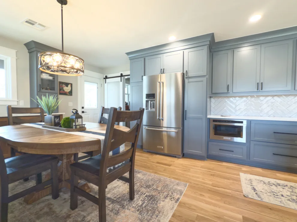 Serene Azure Contemporary Farmhouse by Pixley Lumber, Co. - Photo 7