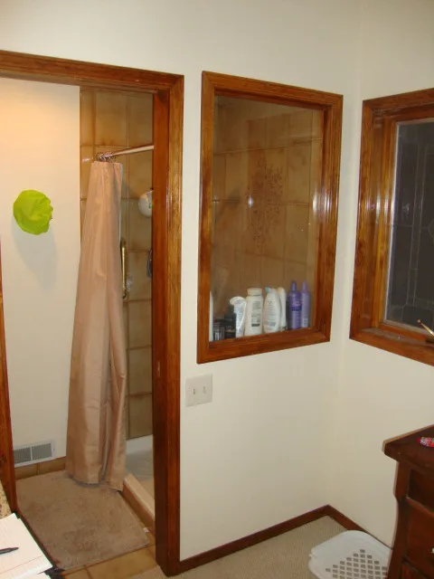 Shower expanded to incorporate a dressing area by Fix Spokane - Photo 2