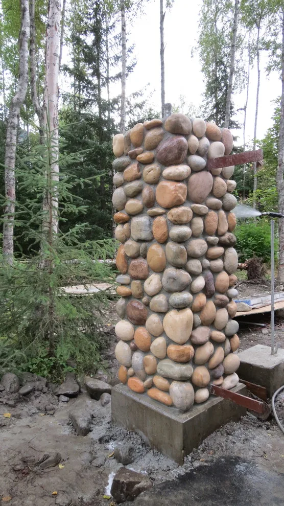 Entrance Gate Pillars for Driveway by Skyline Remodeling - Photo 2