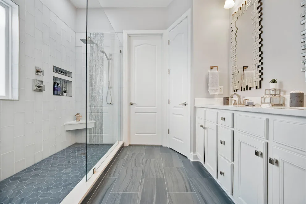 Hammond Drive Restroom by DGK Design + Build - Photo 14