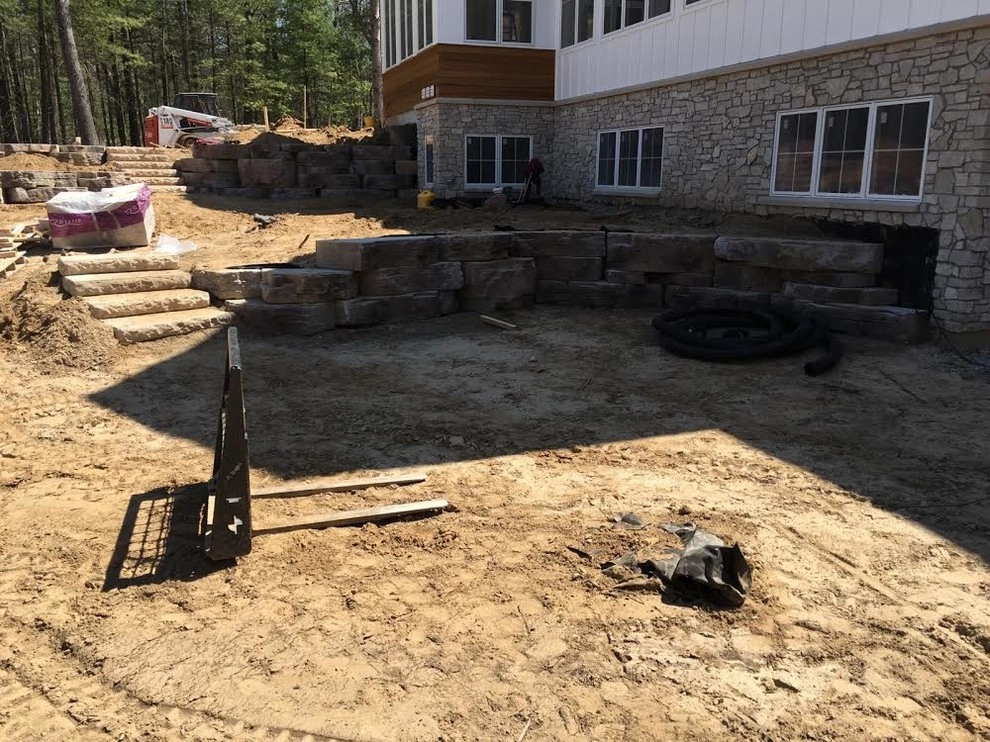 Rosetta Hardscapes In Progress by Kalamazoo Garden & Interior Design, LLC - Photo 2