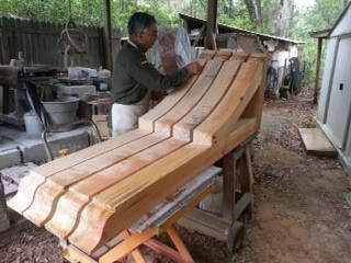 Hand Carved Arbor by KAPPLE Landscape Design - Photo 7
