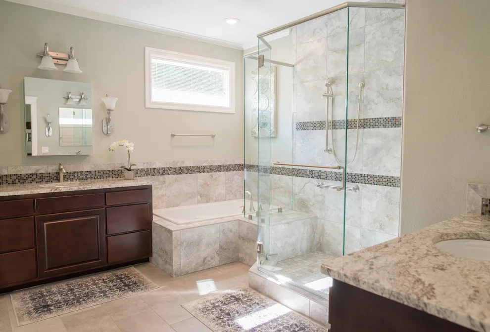 Eagle Restroom Renovation by CCH Design | Remodel - Photo 2