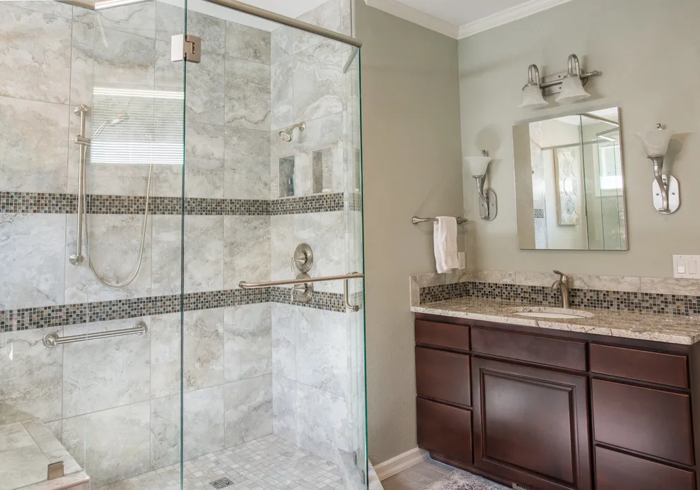 Eagle Restroom Renovation by CCH Design | Remodel - Photo 7