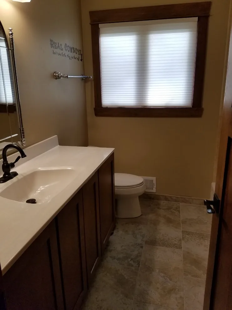 Natural Hue Bathtub Enclosure by Paramount Tile Design - Photo 8