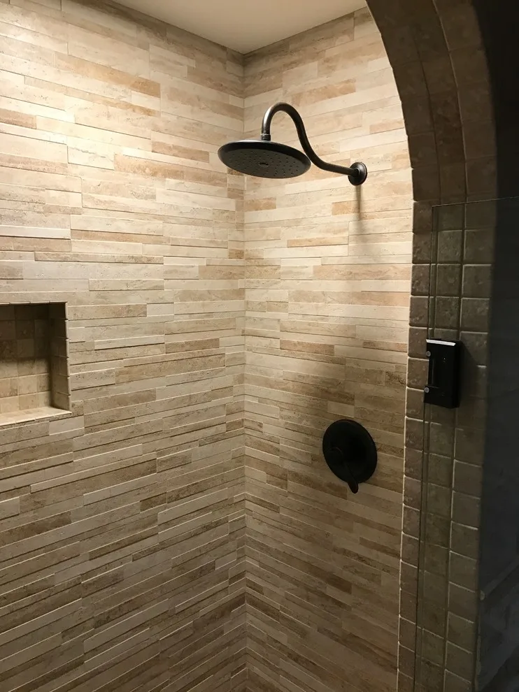 East Side Curved Master Bathroom by The Decor Center - Photo 2