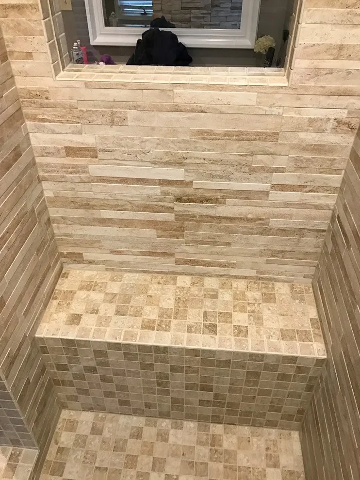 East Side Curved Master Bathroom by The Decor Center - Photo 5