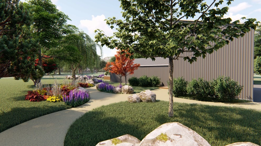 Hillside Home 3D Rendering by Karen Aitken And Associates - Photo 7