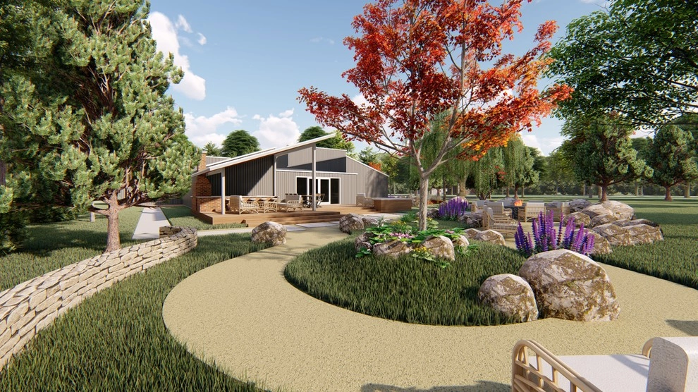 Hillside Home 3D Rendering by Karen Aitken And Associates - Photo 4