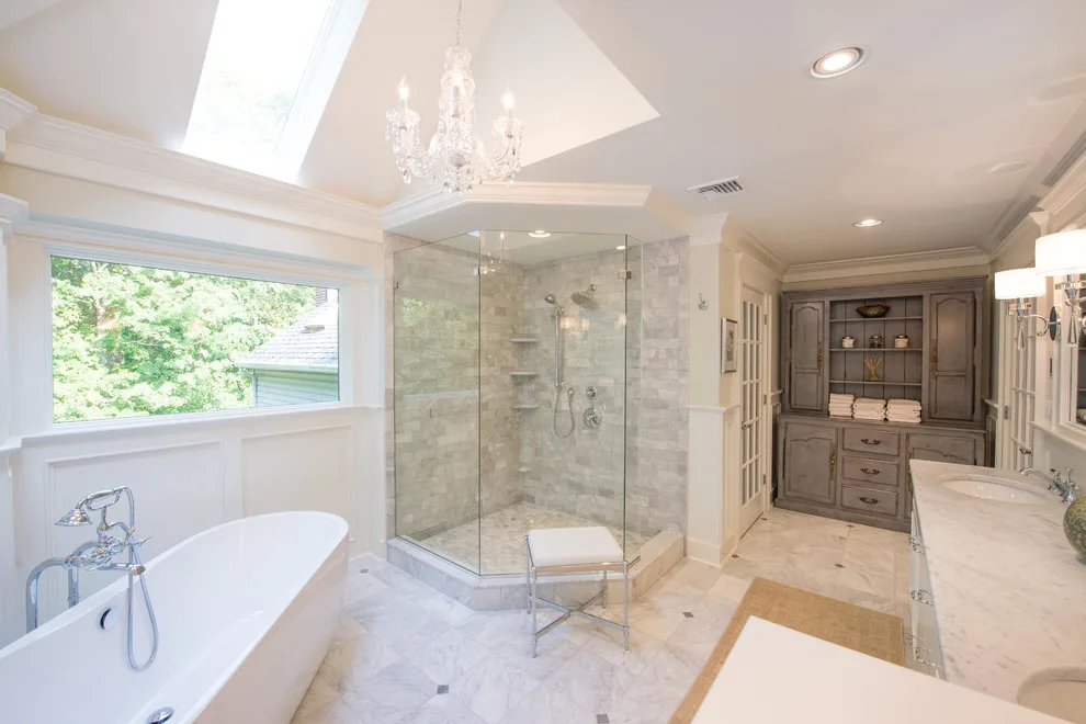 Classic and Refined Master Bathroom by JMC Home Remodeling - Photo 6
