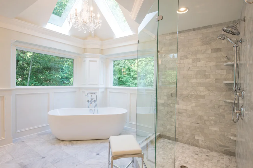 Classic and Refined Master Bathroom by JMC Home Remodeling - Photo 2