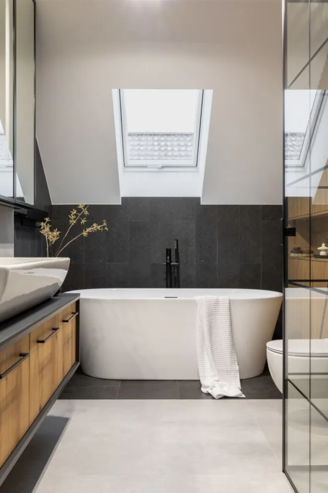 Sophisticated Bathroom Renovation by Nailed It Builders - Photo 4