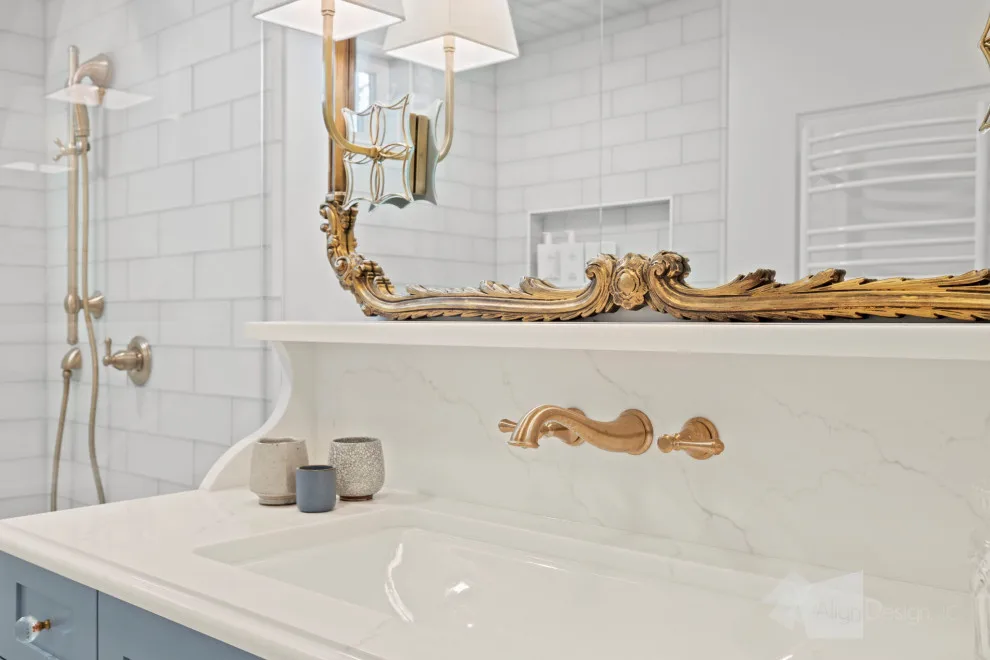 Stylish Restroom by Align Design LLC - Photo 11