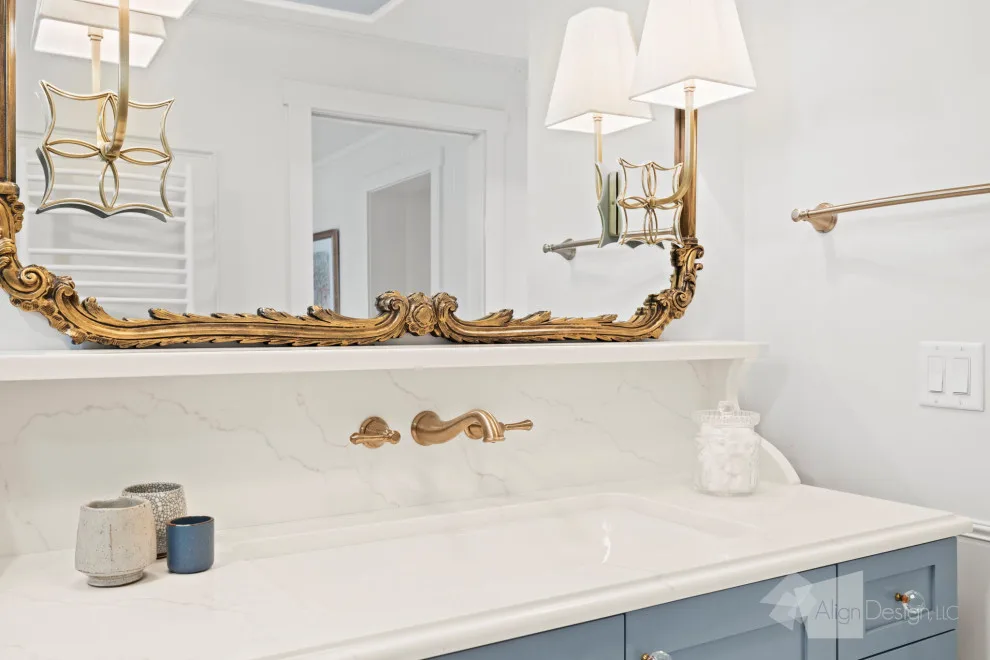 Stylish Restroom by Align Design LLC - Photo 6