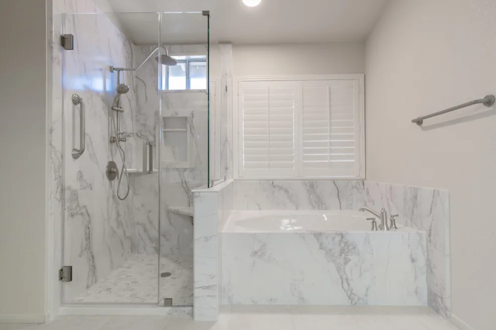 Riverside Bathroom Renovation by American Home Remodeling - Photo 5