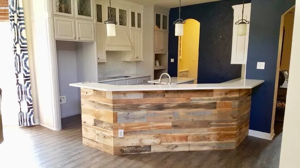 Reclaimed Wood Barn Door Projects by Elegant Kitchen & Bath, LLC - Photo 5