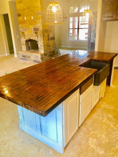 Reclaimed Wood Barn Door Projects by Elegant Kitchen & Bath, LLC - Photo 3