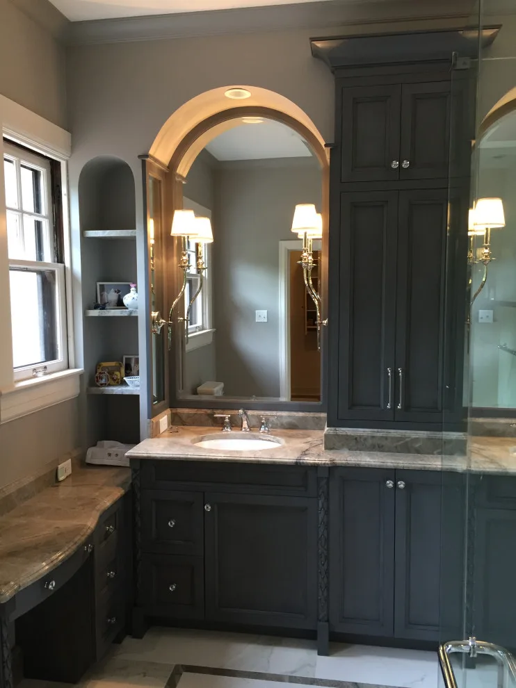 Sophisticated Main Bathroom by Cocara Remodeling LLC - Photo 3