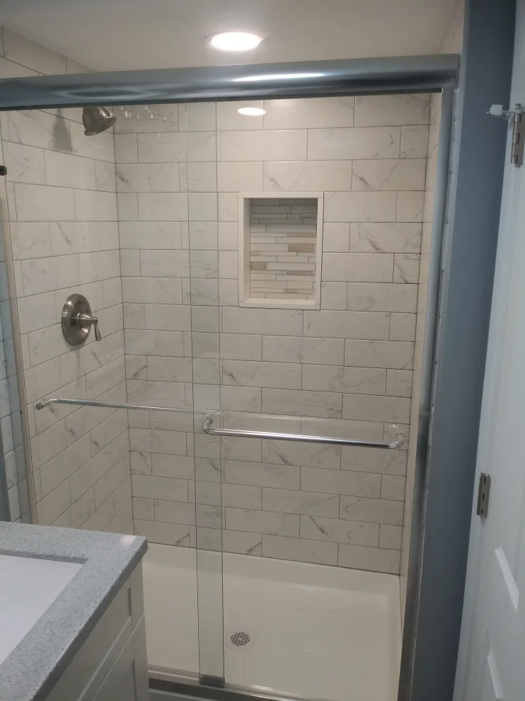 Basement Bathroom Renovation in Elmhurst by Premier Kitchen & Bath Remodeling - Photo 13