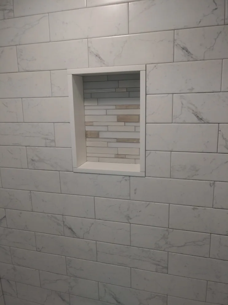 Basement Bathroom Renovation in Elmhurst by Premier Kitchen & Bath Remodeling - Photo 2