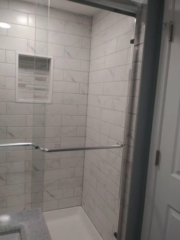 Basement Bathroom Renovation in Elmhurst by Premier Kitchen & Bath Remodeling - Photo 9