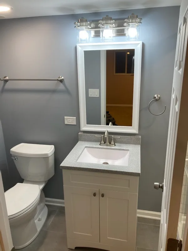 Basement Bathroom Renovation in Elmhurst by Premier Kitchen & Bath Remodeling - Photo 5