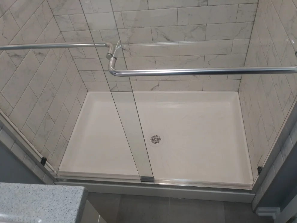 Basement Bathroom Renovation in Elmhurst by Premier Kitchen & Bath Remodeling - Photo 11