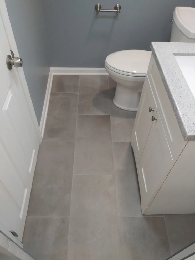 Basement Bathroom Renovation in Elmhurst by Premier Kitchen & Bath Remodeling - Photo 17