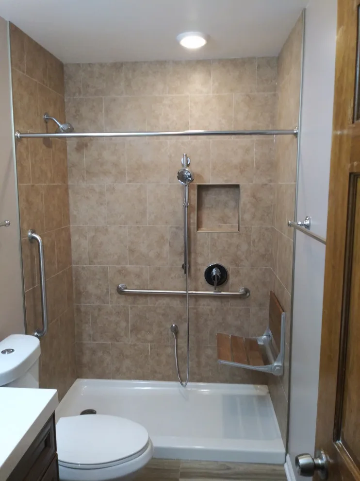 Lombard Restroom by Premier Kitchen & Bath Remodeling - Photo 17