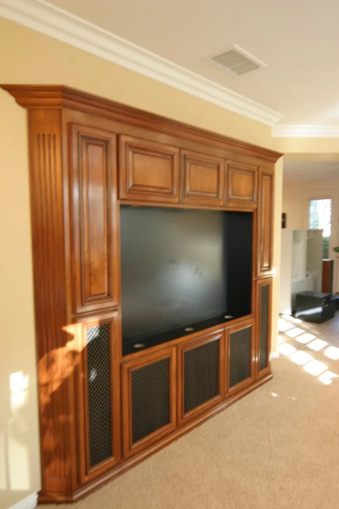 Entertainment Hubs and Custom Cabinets by The Woodlands Home Remodeling - Photo 28