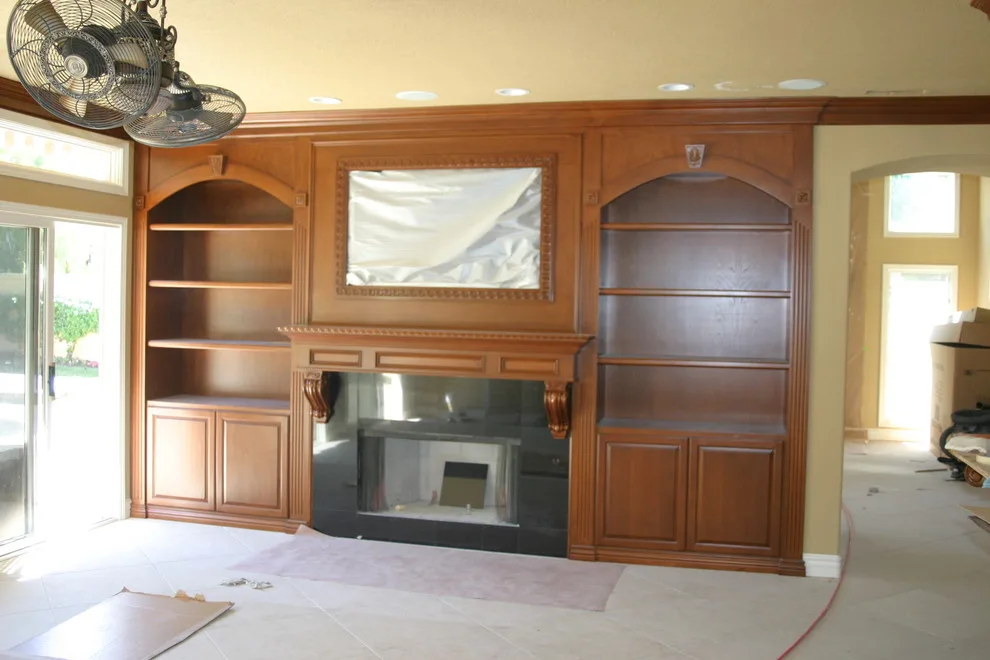 Entertainment Hubs and Custom Cabinets by The Woodlands Home Remodeling - Photo 16