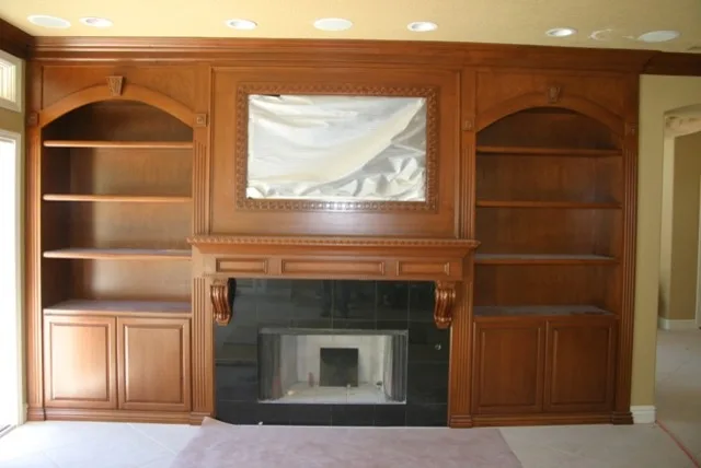 Entertainment Hubs and Custom Cabinets by The Woodlands Home Remodeling - Photo 26