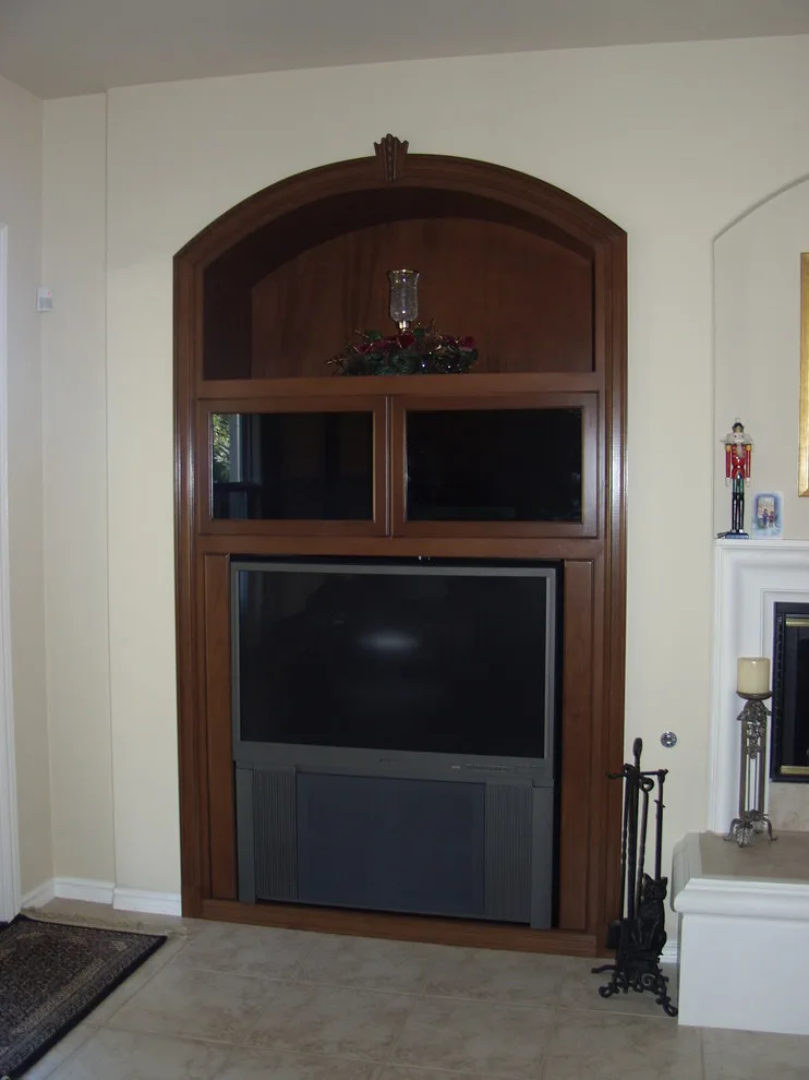 Entertainment Hubs and Custom Cabinets by The Woodlands Home Remodeling - Photo 18