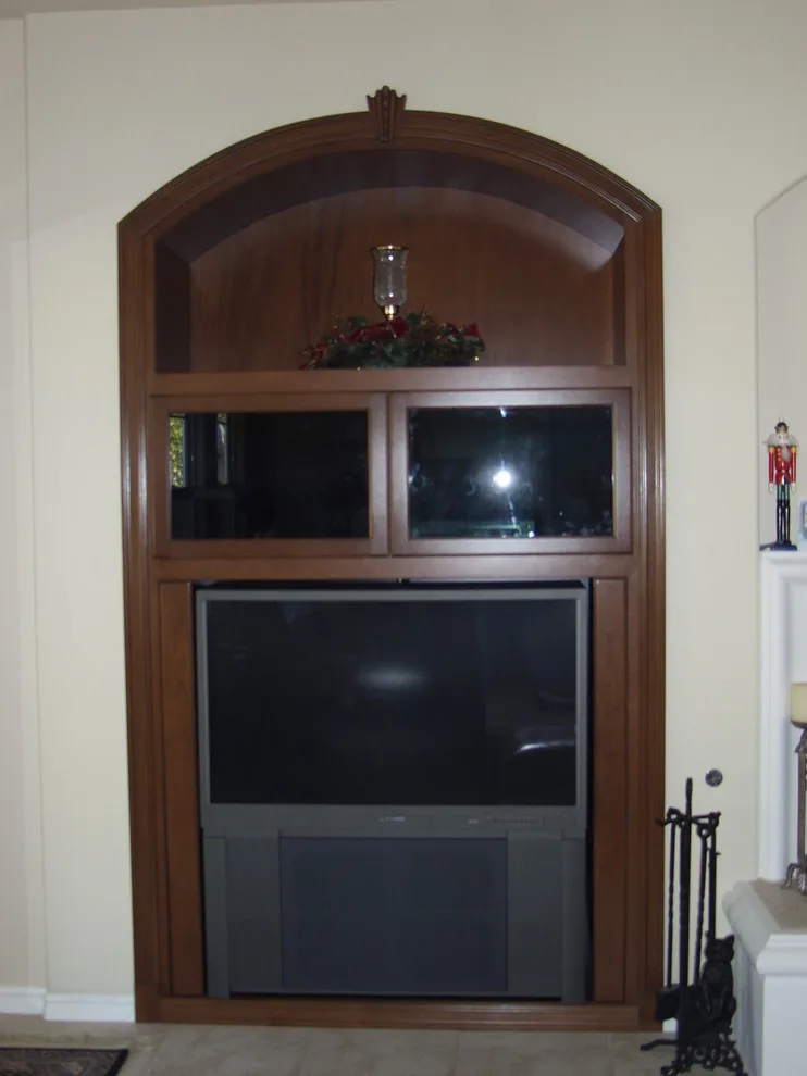 Entertainment Hubs and Custom Cabinets by The Woodlands Home Remodeling - Photo 25