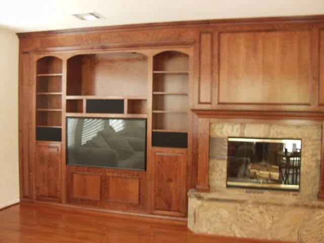 Entertainment Hubs and Custom Cabinets by The Woodlands Home Remodeling - Photo 23