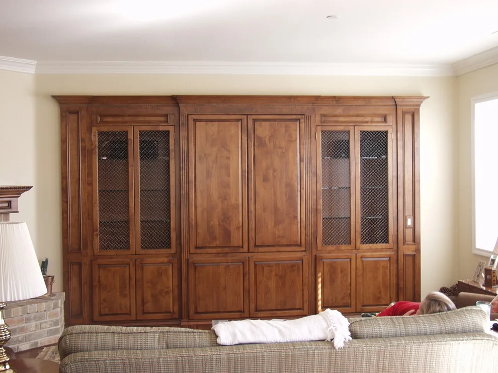 Entertainment Hubs and Custom Cabinets by The Woodlands Home Remodeling - Photo 4