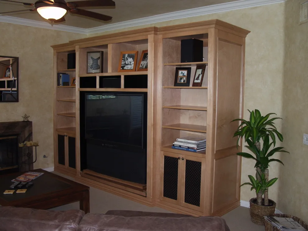 Entertainment Hubs and Custom Cabinets by The Woodlands Home Remodeling - Photo 27