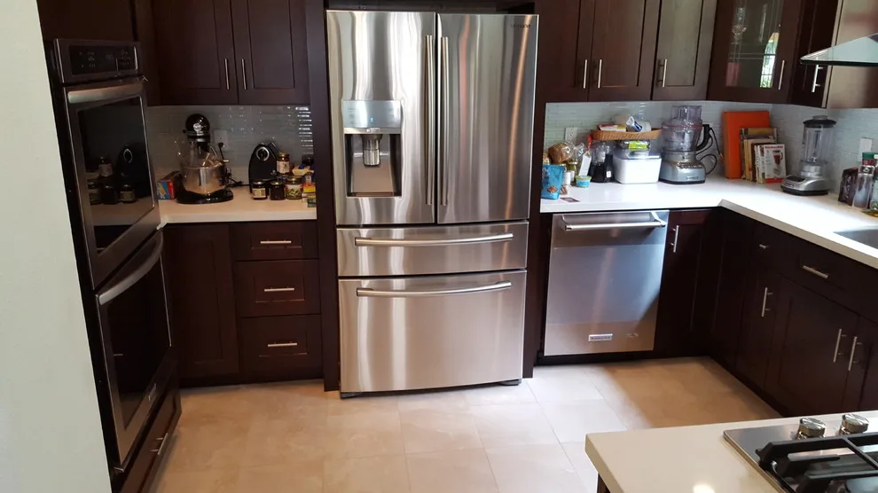 San Mateo Espresso Shaker Kitchen Renovation by Visionary Home Remodeling Inc. - Photo 2