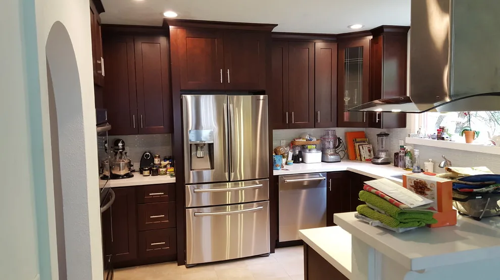 San Mateo Espresso Shaker Kitchen Renovation by Visionary Home Remodeling Inc. - Photo 9