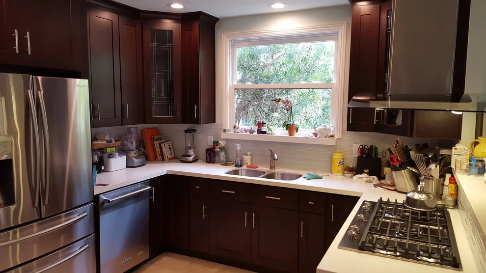 San Mateo Espresso Shaker Kitchen Renovation by Visionary Home Remodeling Inc. - Photo 3