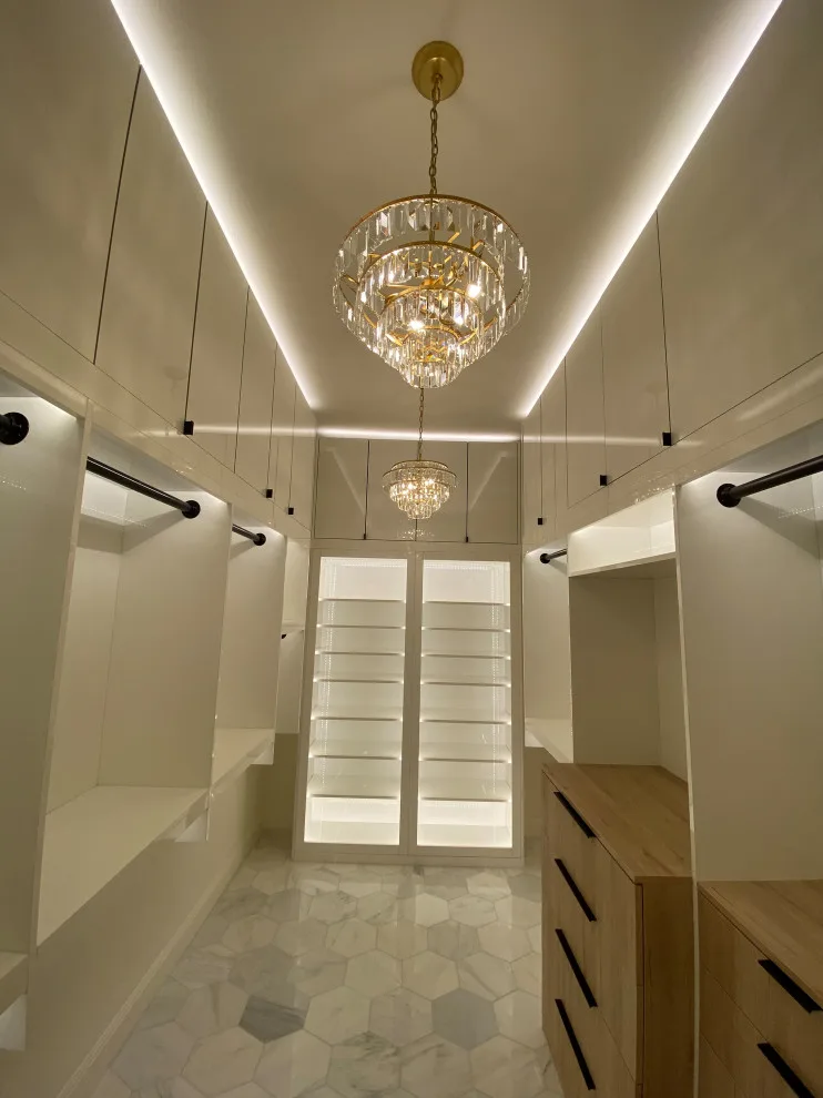 Timeless Bella Master Bathroom and Walk-In Closet by GNS Custom Stoneworks - Photo 5