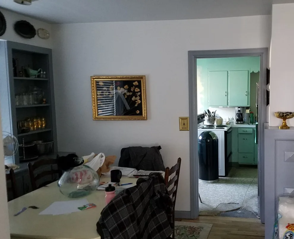 Brick and Floating Shelves Kitchen Renovation by CCH Design | Remodel - Photo 6