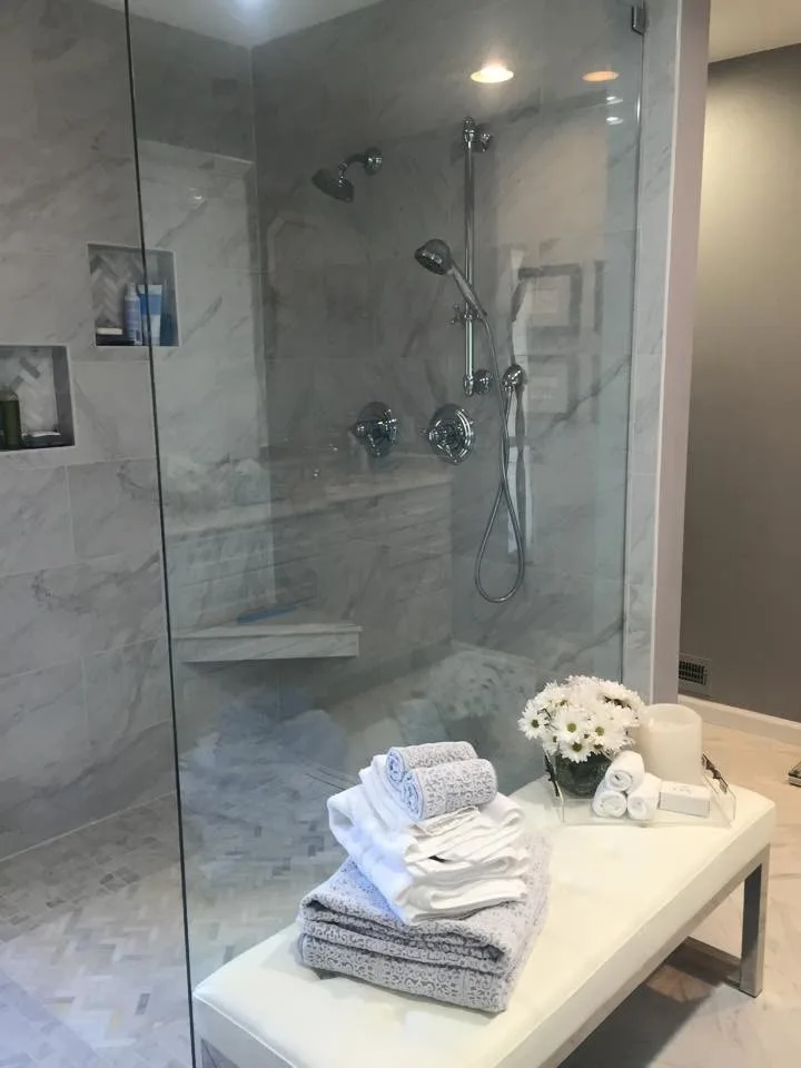 Luxurious Bathroom Renovation by Lambert Construction And Design - Photo 3