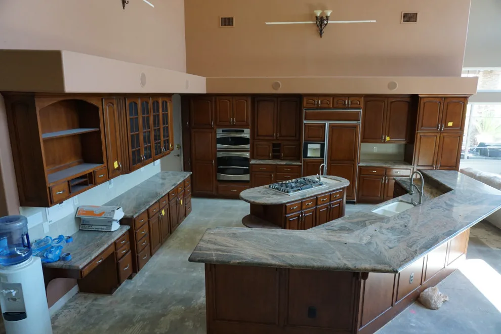Expanded island with suspended ceiling by Amos Tile LV - Photo 3