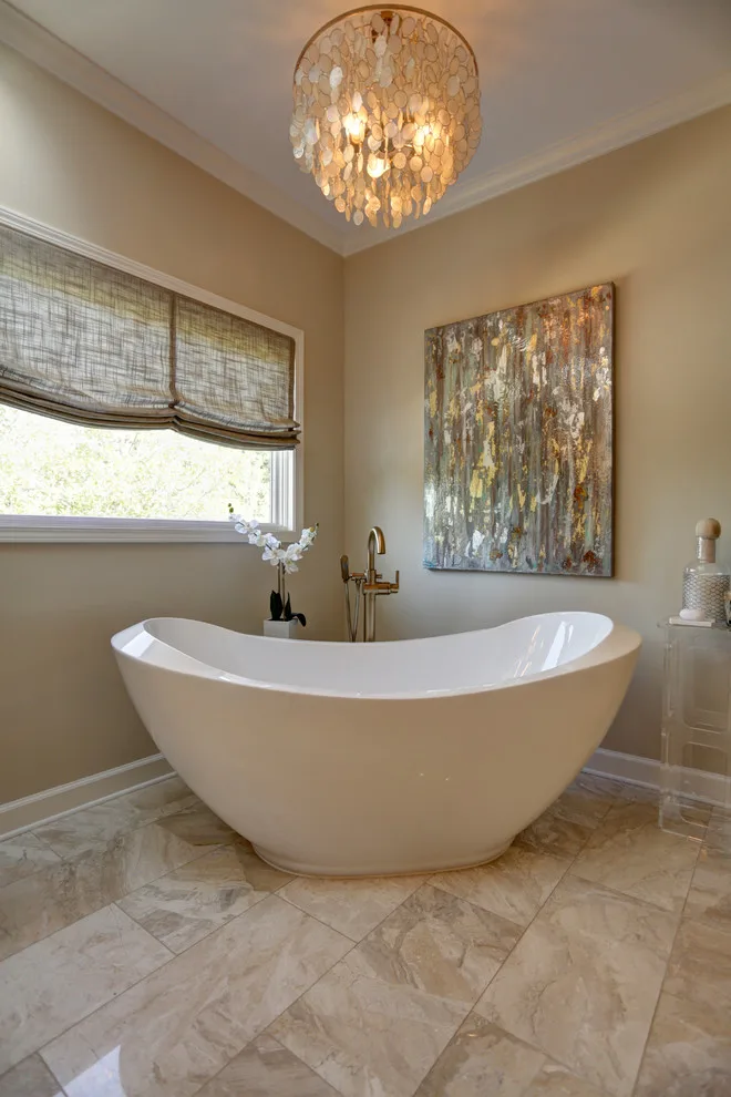 Fairway Restroom by Leigh Lusk Interiors - Photo 2