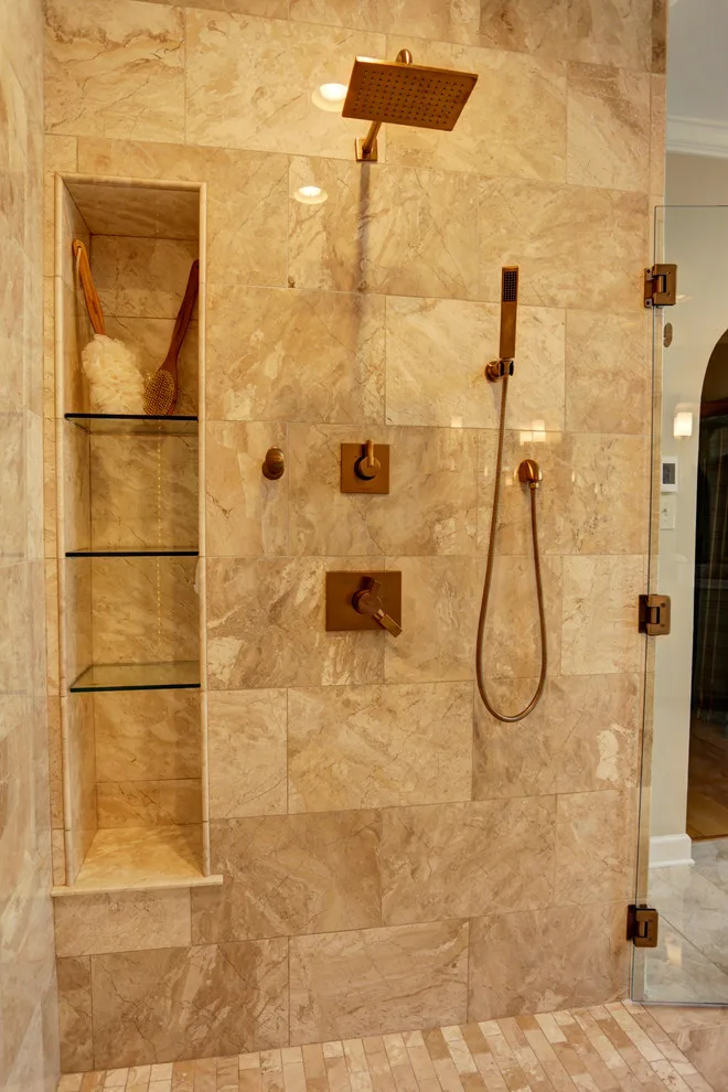 Fairway Restroom by Leigh Lusk Interiors - Photo 5